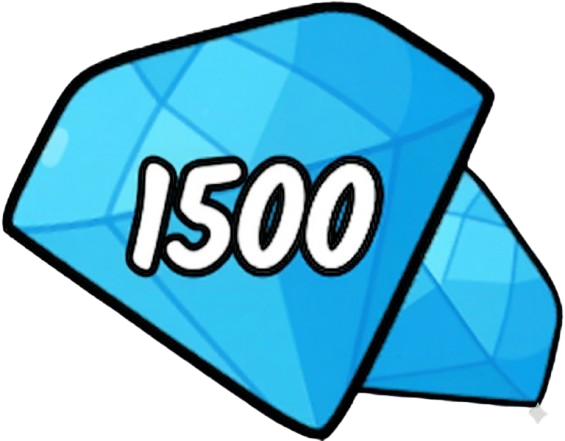 1500 diamonds